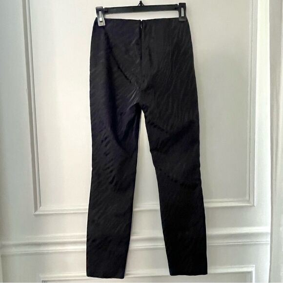 Rag and Bone Simone Cropped Slim Fit Zebra Pants In Black Size 0 NWT - Picture 5 of 8